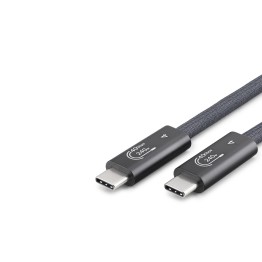 Type-C Usb4 40 Gbps 240W 8K 60 Hz Şarj Ve Data Kablosu 0.5 M Siyah HDX7885