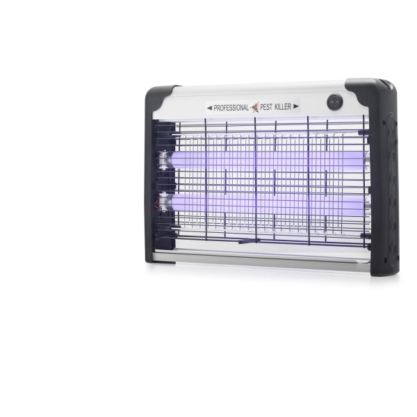 Elektrikli Sinek Öldürücü Cihaz 20W 39 Cm Floresan Alüminyum Siyah Beyaz HDX9303