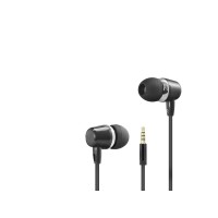 Kablolu Kulak İçi Mikrofonlu Kulaklık 3.5 Mm Pc Telefon Uyumlu Siyah DHE7000BK