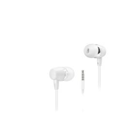 Kablolu Kulak İçi Mikrofonlu Kulaklık 3.5 Mm Pc Telefon Uyumlu Beyaz DHE7000WT