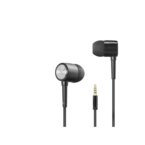 Kablolu Kulak İçi Mikrofonlu Kulaklık 3.5 Mm Pc Telefon Uyumlu Siyah DHH1111BK
