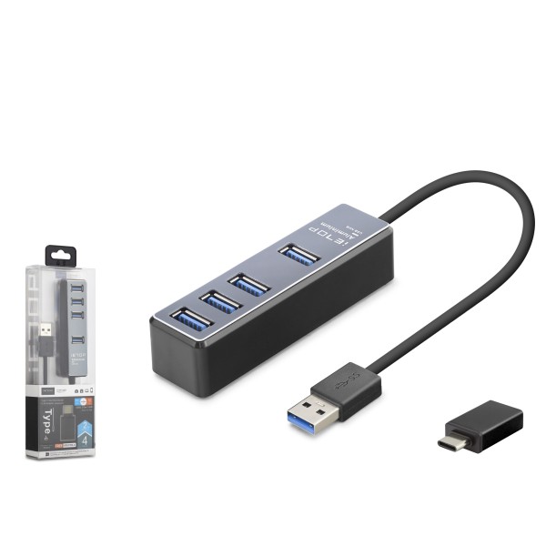 Type-c 3.1 Gen1 Hub 4 Port 5 Gbps TU309