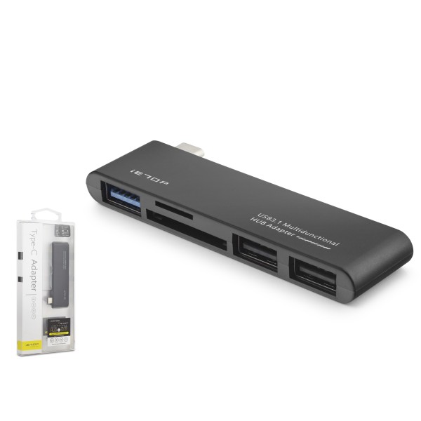 Type-c Hub Usb 3.0 Usb 2.0 Sd Tf Kart Okuyucu 5 Port TU251