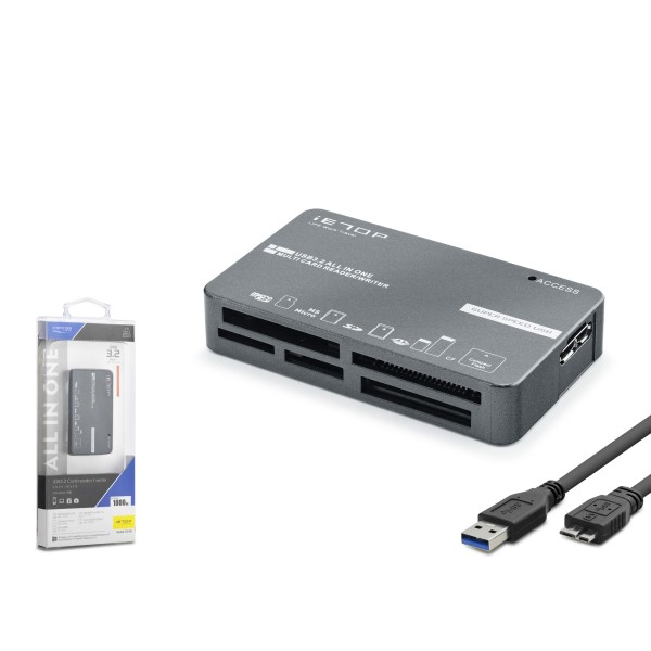 Usb 3.2 Gen1 All İn One Kart Okuyucu Cf Sd Microsd Ms Xd 5 Gbps C308