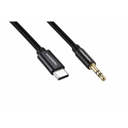 Type-C 3.5 Mm Ses Kablosu 1 M Siyah GJ021