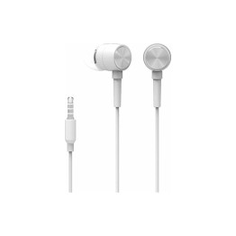 Kablolu Kulak Içi Kulaklık Mikrofonlu 3.5Mm Pc Telefon Uyumlu Beyaz DHH1111WT
