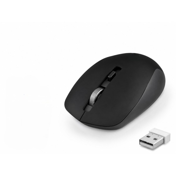 Plus Sessiz Kablosuz Mouse 2.4 Ghz 1600 Dpı Siyah S1000
