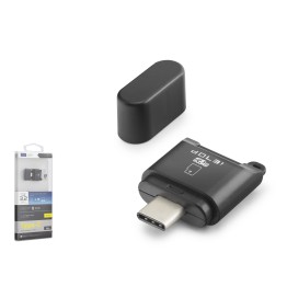 Type-c 3.2 Gen1 Kart Okuyucu Microsd 5 Gbps Siyah TC302
