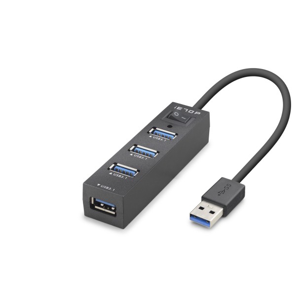 Usb 3.0 Hub 4 Port 5 Gbps TU329