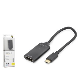 Type-c To Hdmı Görüntü Dönüştürücü 4K 30Hz 20 Cm Siyah HDX7898