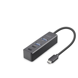 Type-c 3.2 Gen2 Hub 4 Port 10 Gbps Siyah TU1009