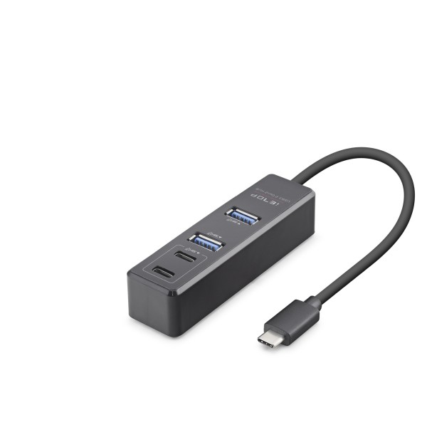 Type-c 3.2 Gen2 Hub 4 Port 10 Gbps Siyah TU1009
