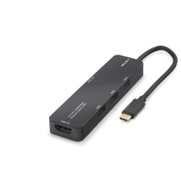 Type-c 3.2 Gen1 Hub Pd Hdmı 4K 5 Port 5 Gbps Siyah TUH305