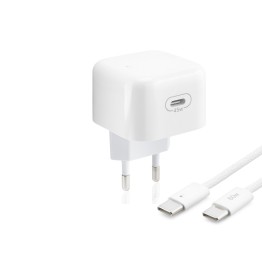 Type-c Hızlı Şarj Seti 45W Type-c Adaptörlü 1 M Örgülü Kablolu Beyaz ND1014