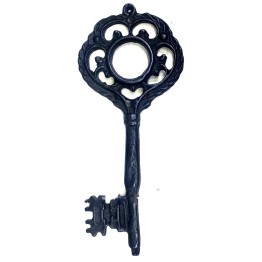 Mistik Dekor Anahtar, 197x83 mm - Büyük Boy, Antik, Vintage Stil Süs Tasarım Aksesuar Anahtarı
