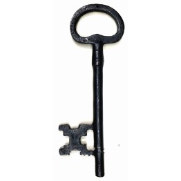 Bilge Anahtar Biblo, 210x66 mm - Büyük Boy, Retro, Vintage, Antika Stil Süs Dekor Aksesuar Anahtarı
