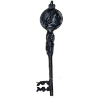 Sezar Figürlü Dekorartif Büyük Anahtar, 270x66 mm - Antik Tarihi Vintage Biblo Süs Anahtarı
