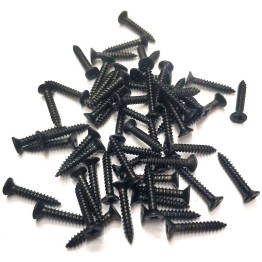 Siyah 1000 Adet Klips Vidası 2,2x13 mm YHB - Konik Başlı Kutu, Sandık, Ayak, Askı, Mini Vida