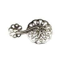 Nikel 50 Adet Zamak Çengel Kilit 56x33 mm - Yuvarlak, Karşılıklı Mobilya, Dolap, Sandık, Kutu, Kapak Çengel Kilidi