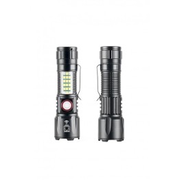 10W 1000 Lümen Şarjlı Metal El Feneri WS-2828