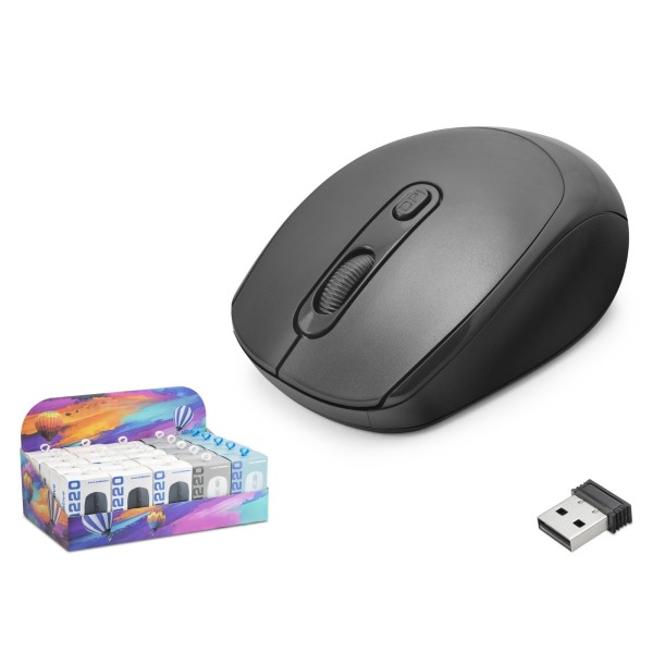 Kablosuz Mouse 2.4 Ghz 1600 Dpı 25li Paket Q220K2