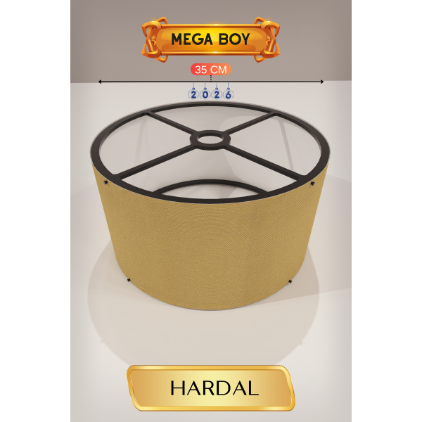 Hardal Lambader Başlığı 35 CM Mega Boy