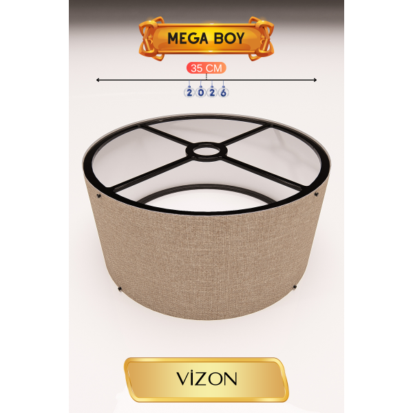 Vizon Lambader Başlığı 35 CM Mega Boy