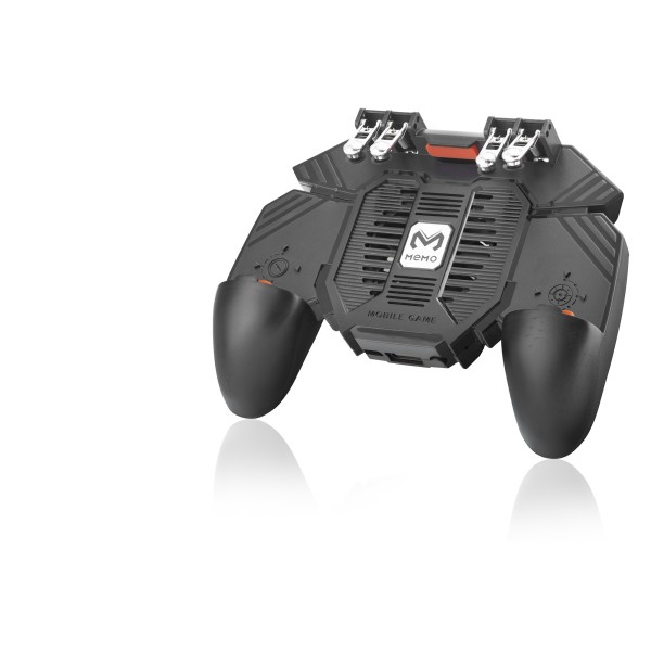 Soğutucu Fanlı Telefon Tutuculu Mobil Gamepad 4 Butonlu 1200 Mah Siyah AK77-1