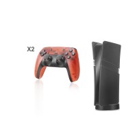 Ultra Retro Oyun Konsolu Hdmı Çift Gamepad Seti 128 Gb Hafıza Kartlı 2.4G Kablosuz Siyah GS5