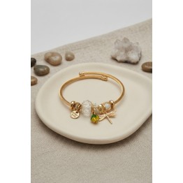Yusufçuk ve Beyaz Charmlı Bileklik TJ-BB8697
