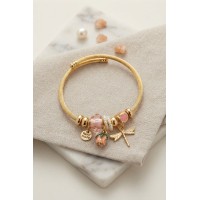 Yusufçuk ve Pembe Charmlı Bileklik TJ-BB8698