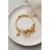Pembe Charmlı Bileklik TJ-BB8734