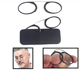 Burun Üstü Mini Sapsız 1x Gözlük Büyüteç