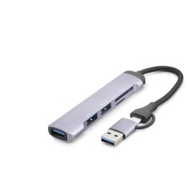 Usb Type-c 3.0 Hub Kart Okuyucu 5 Port 5 Gbps Gri HDX7900