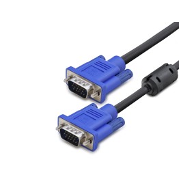 Vga Kablo Od 7.3 Mm 15 M Siyah Mavi HDX7785