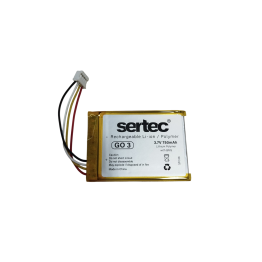 Go 3 uyumlu 3.7v 750 mah Soketli Batarya