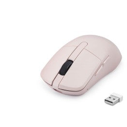 Dual Mode Şarjlı Kablosuz Mouse Bluetooth 2.4 Ghz 6200 Dpı Pembe HDX3414P