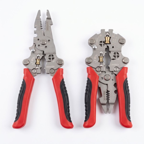 Çok Fonksiyonlu Katlanabilir Kablo Sıyırma ve Pense 0.8-2.6 mm